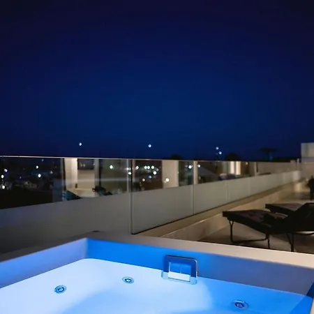 Lejlighed Zeus Jacuzzi Sea View Rooftop Kontokali