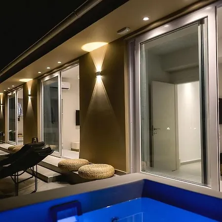 Zeus Jacuzzi Sea View Rooftop Apartment Kontokali