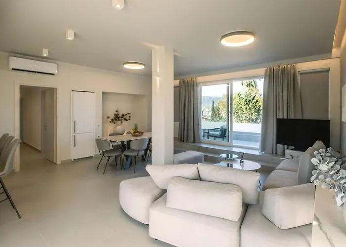 Zeus Jacuzzi Sea View Rooftop Kondókali